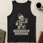 MyDesigns Tank Top XS / Black Internally Deceased Unisex Tank Top