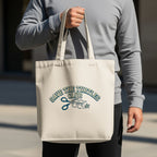 MyDesigns Totes 15" x 16" / Natural Save the Turtles Club Tee