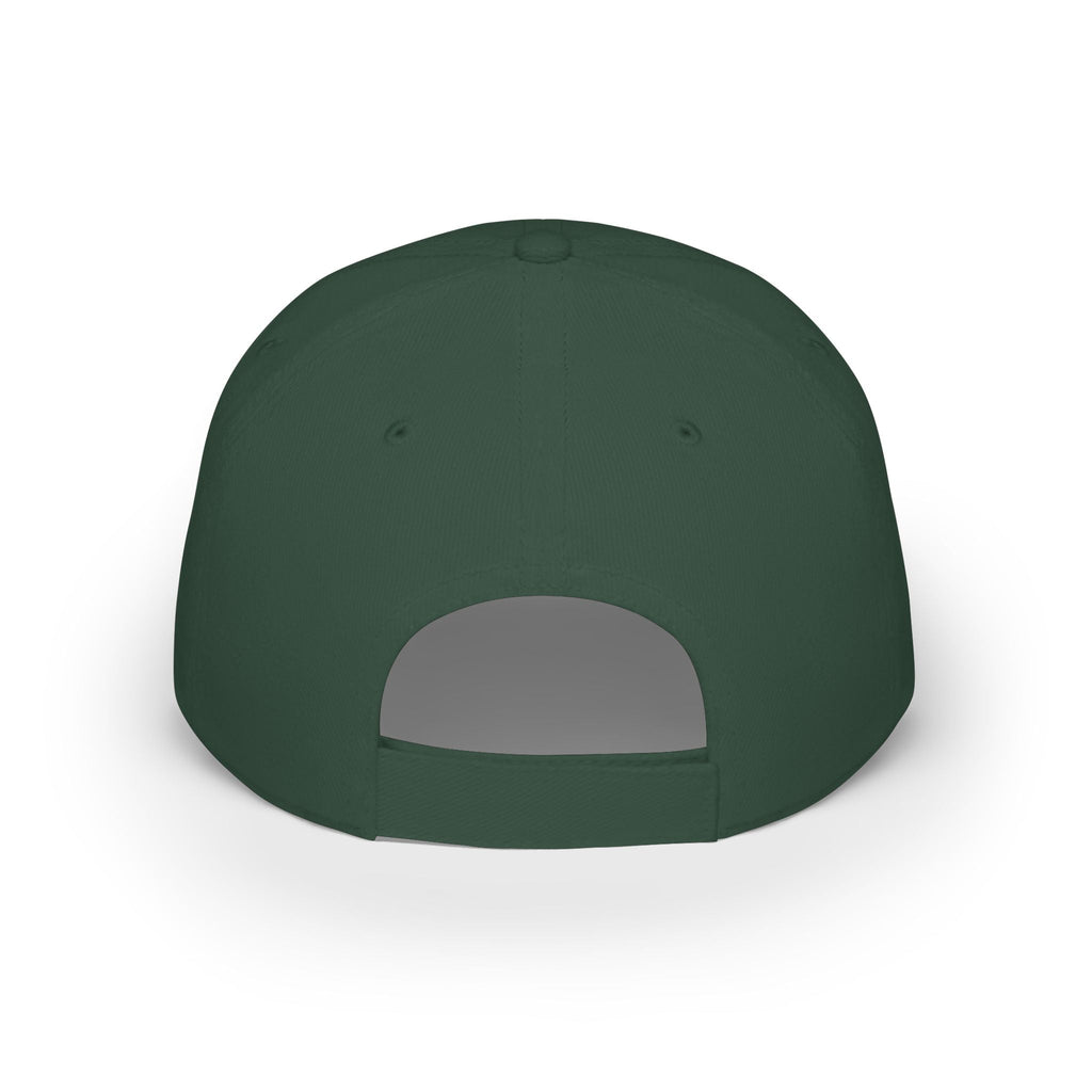 Printify Hats One size / Dark Green Exhausted Send Help Baseball Cap