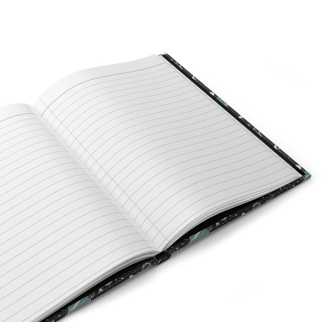 Printify Paper products Journal Ways to Escape This Planet Hardcover Journal