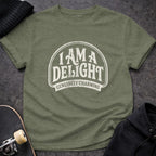 Printify T-Shirt I Am a Delight Graphic T-Shirt