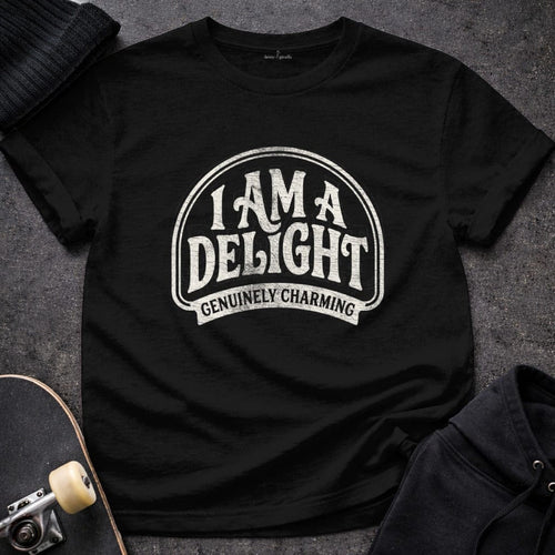 Printify T-Shirt I Am a Delight Graphic T-Shirt