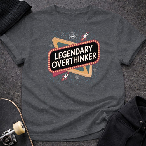 Printify T-Shirt Legendary Overthinker Tee