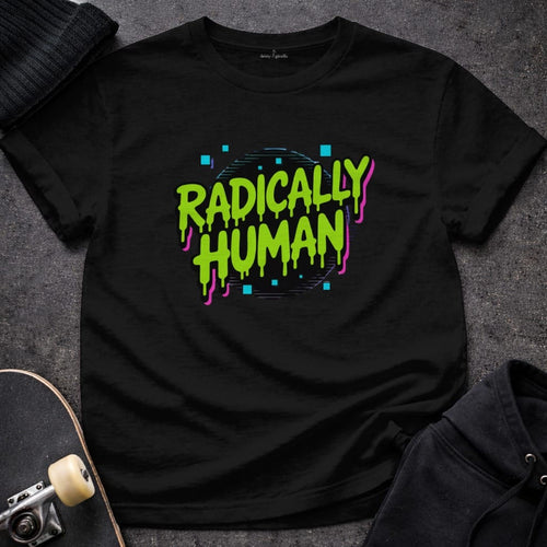 Printify T-Shirt Radically Human Tee