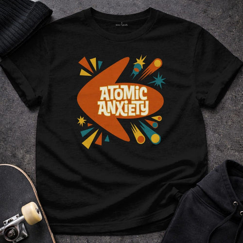Printify T-Shirt S / Black Atomic Anxiety Tee