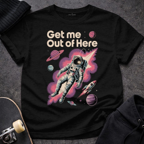 Printify T-Shirt S / Black Get Me Out of Here T-Shirt
