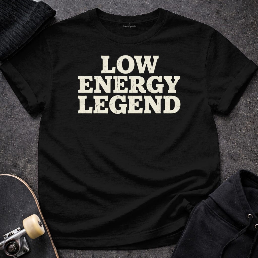 Printify T-shirt S / Black Low Energy Legend T-Shirt