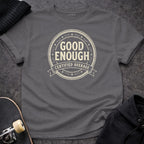 Printify T-shirt S / Charcoal Good Enough Certified Average T-Shirt