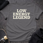 Printify T-shirt S / Charcoal Low Energy Legend T-Shirt