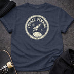 Printify T-shirt S / Heather Navy Future Pending T-Shirt
