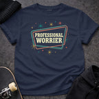 Printify t-shirt S / Navy Professional Worrier T-Shirt