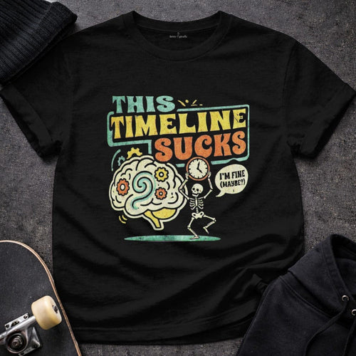 Printify T-Shirt This Timeline Sucks Tee